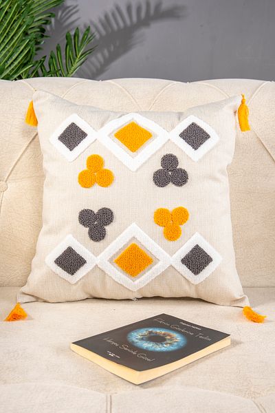 Bade Design Punch Embroidered Throw Pillow Cover Pillow Case Very Preferred