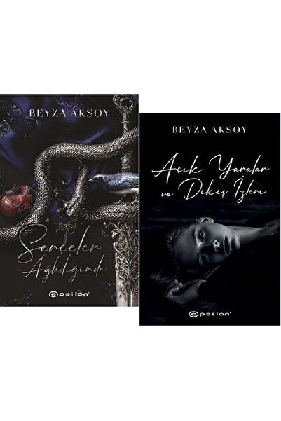 Epsilon Yayınevi Serçeler Ağladığında + Açık Yaralar ve Dikiş İzleri / 2 Kita...