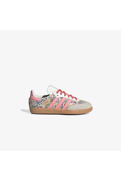 adidas حذاء سامبا أوج سي كريمي للأطفال