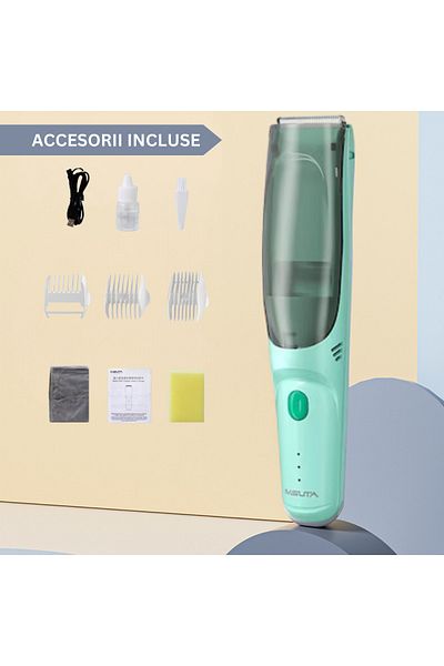 BLEKSY Hair clipper, BLEKSY®, for all ages, babies, children and adults, silent, USB charging, waterproof