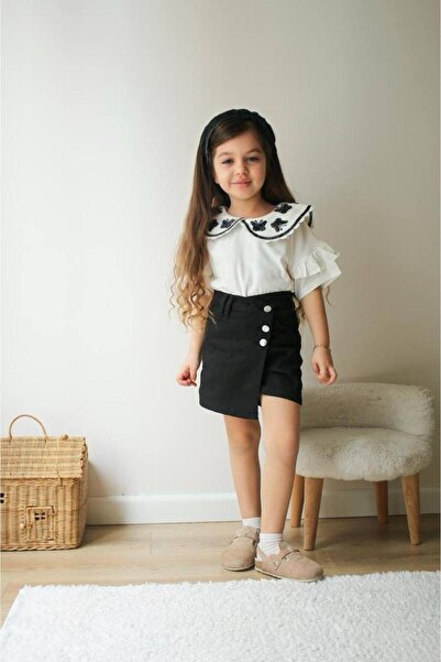 KOKOŞ BEBEK Комплект для дівчаток з шортами | Вік 3-10 років