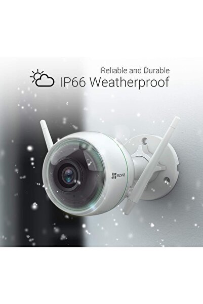 EZVIZ Outdoor Security Camera C3WN with 1080p, Weather Resistant, Smart Motion Detection, WiFi Suppo