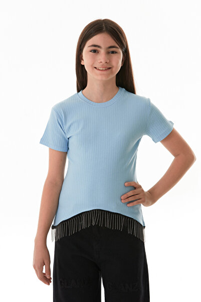 Fulla Moda Дівчачий боді з ланцюжком на талії