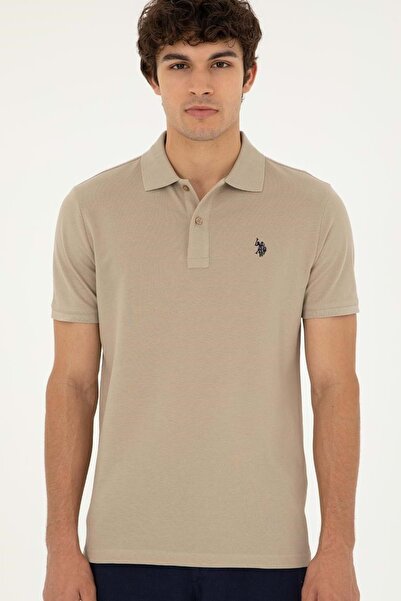 U.S. Polo Assn. Πόλο Η.Π.Α. G081GL011-0- 1792406 Ανδρικό T-shirt - KHAKI - XXL - ST08102-KHAKI-XXL