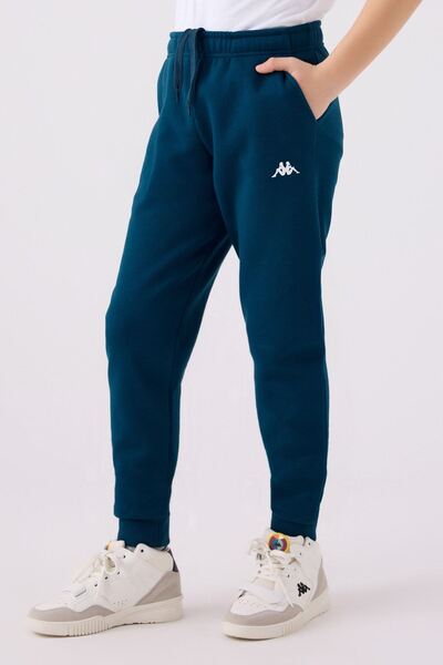 Kappa 5-16 Years Unisex Children's Pants - Navy Blue -
