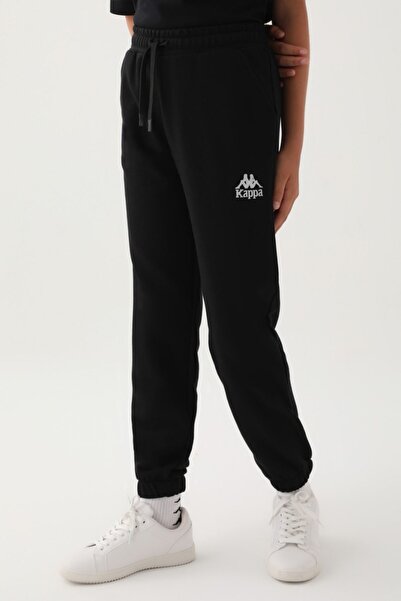 Kappa Παιδική Φούτερ Unisex 7-16 ετών -Μαύρο