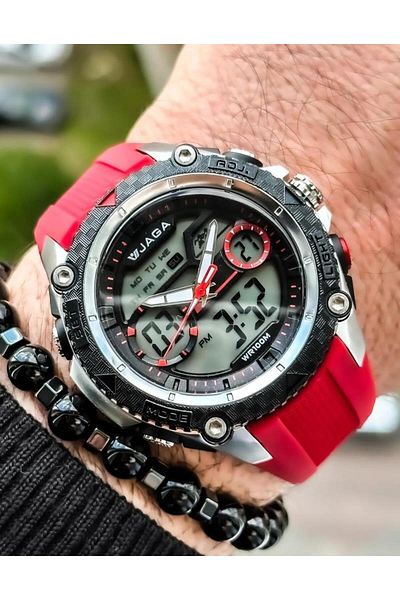 Jaga Jl Ad1129-ogca640561 - Teen Wristwatch, Analog-Digital Design