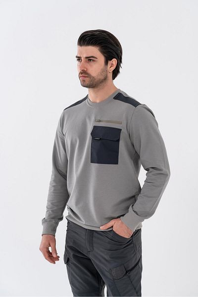 Combat Tactical Μπλουζάκι με μακρυμάνικο με λαιμόκοψη με στάμπα εξωτερικού χώρου Crew Neck Casual Basic φούτερ - 9