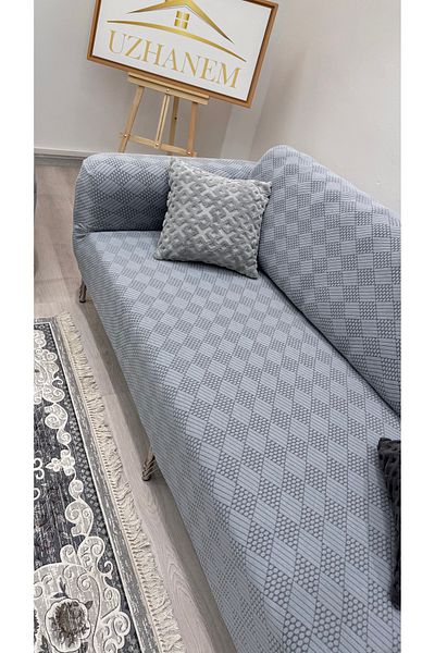 uzhanem 3 Seater Lycra High Quality Flexible Seat Cover