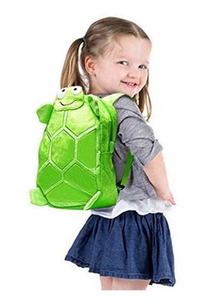 Generic Vitacelli Turtle Mini School Plush Bag for Children's