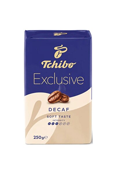 Tchibo Kavárna macinata Tchibo Exclusive bez kofeinu, 250 g
