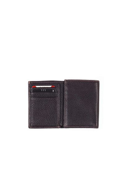 Aka Men's Leather Wallet 505-4 Brown