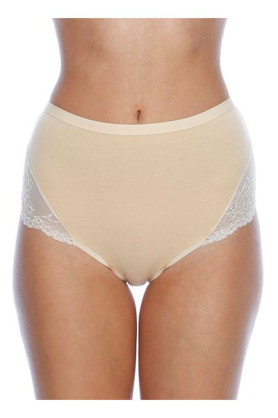 Magic Form Wide Brim Cotton Lace Women's Bato Panties