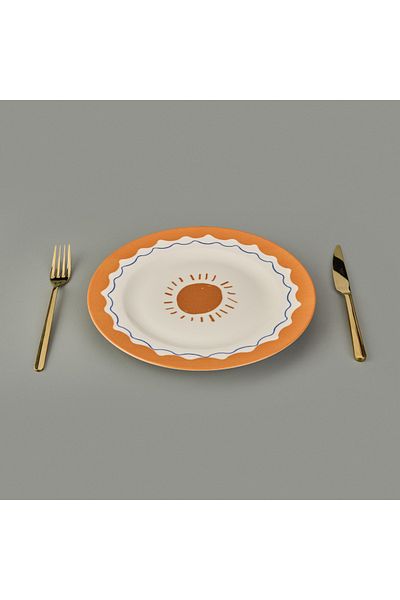 Evidea Kitchen Sun Service Plate - 27 cm