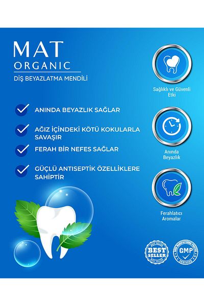 biowipes Teeth Whitening and Cleaning Wipes 30 Pieces