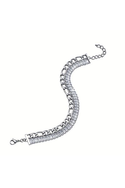 SIC MODA Double Tennis Stainless Steel Bracelet SIC MODA 5657A
