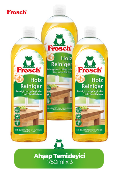 Frosch Ahşap Temizleyici 3'lü (750 ml*3 )