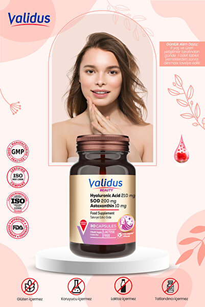 Validus Beauty Set - Biotin - Keratin - Collagen - Hyaluronic Acid