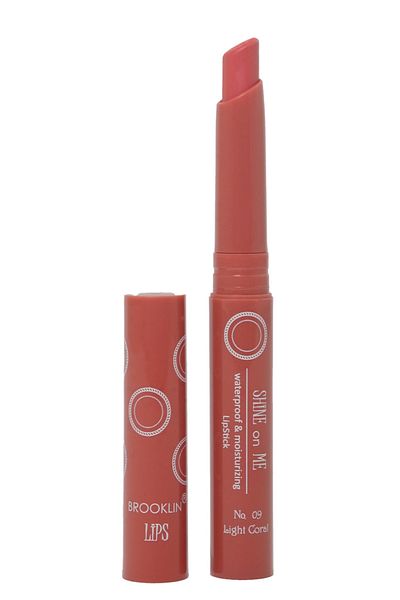 BROOKLIN Lipstick - LIPSTICK SHINE on ME No 09 light coral