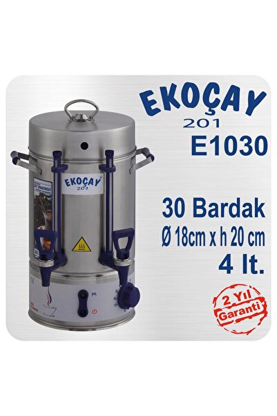 EKOÇAY MAKİNASI 30 BARDAK 4 LT