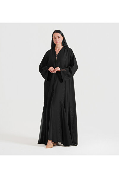 Rosette Abaya Black C-Round