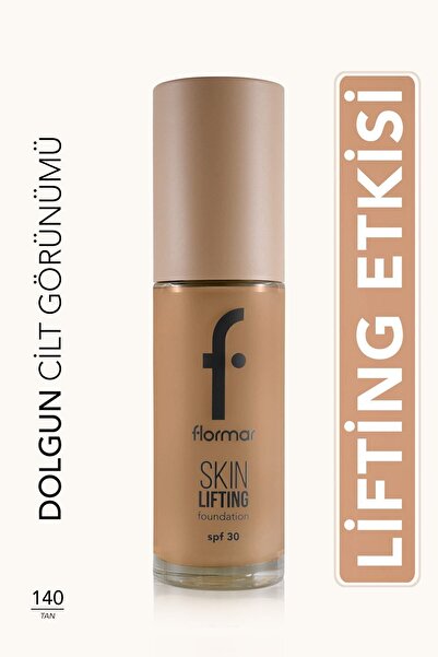 Flormar Spf30 Sıkılaştırıcı Fondöten (SOĞUK ALT TON) - Skin Lifting Fdt. - 140 Tan - 8682536059794