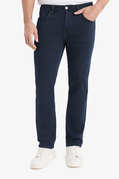 DeFacto Νέα σεζόν Sergio Regular Fit Regular Fit Κανονική μέση Τζιν παντελόνι