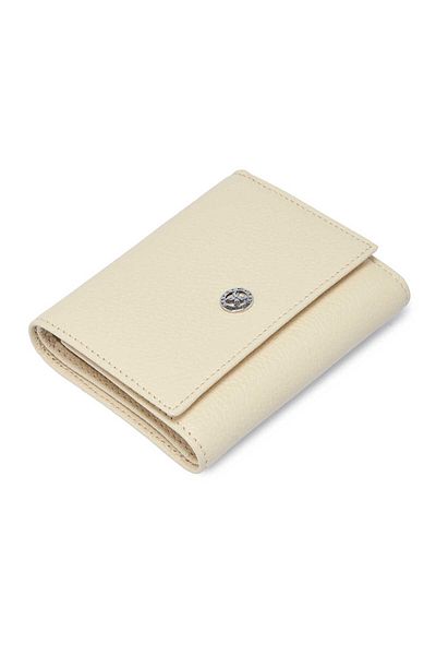 Tergan Beige Genuine Leather Women's Wallet - S1Cb00005633-B19
