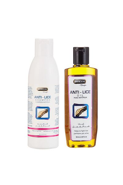 HEMANI Anti-Lice Oil + Shampoo by Hemani