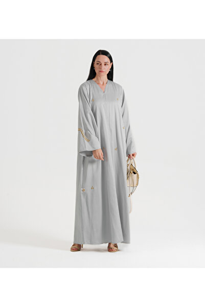 Rosette Abaya عباية فضية