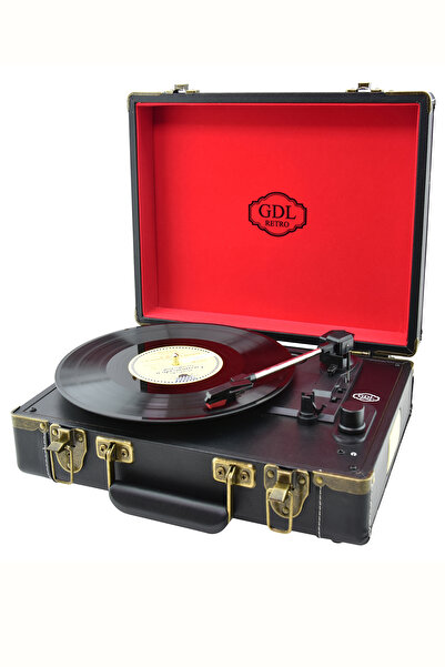 GDL Retro Çanta Pikap T317b Siyah (BLUETOOTH-ŞARJLI-AUX-METAL IĞNELİ) "orijinal Ürün-2 Yıl Garantili"