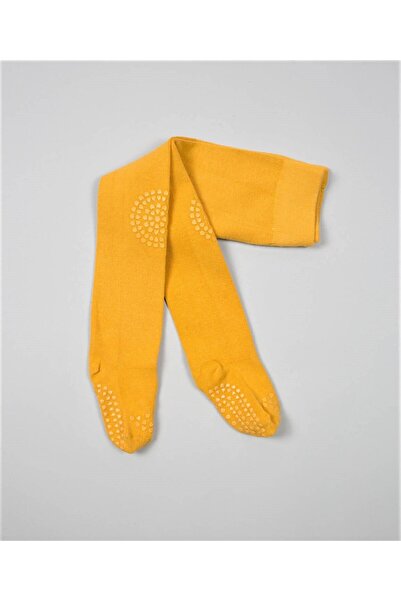 Cigit Crawling And Anti-Slip Pantyhose 6-24 Months Mustard Yellow