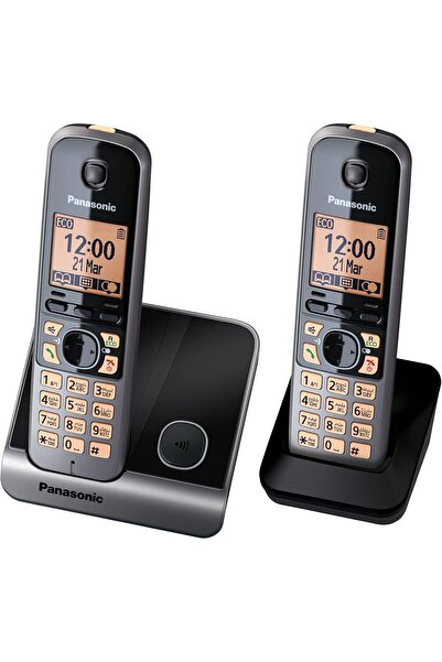 Generic هاتف باناسونيك اللاسلكي بتقنية DECT طراز KX-TG6712