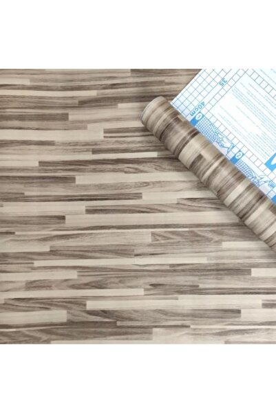 Renkli Duvarlar 45cm x 10 Metre 1 Adet Folyo Yapışkanlı Şaşırtmalı Desen Ahşap Mutfak Duvar Kaplama Folyosu Kağıdı