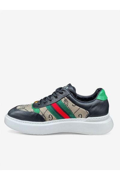 Guja Tenis pentru bărbați din piele cu model