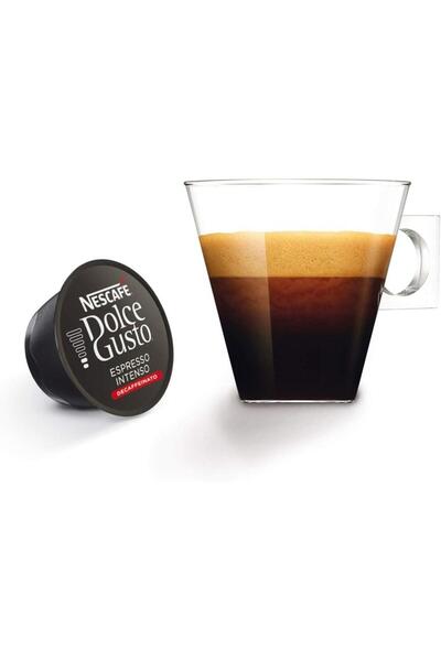 Nescafe Cortado Espresso Intenso Decaff kávové kapsle, 16 kapslí, 99,2 g, 16 kusů