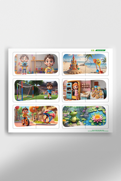 Enjoy BToys لغز الاقتران - مجموعة الاقتران - لغز تعليمي