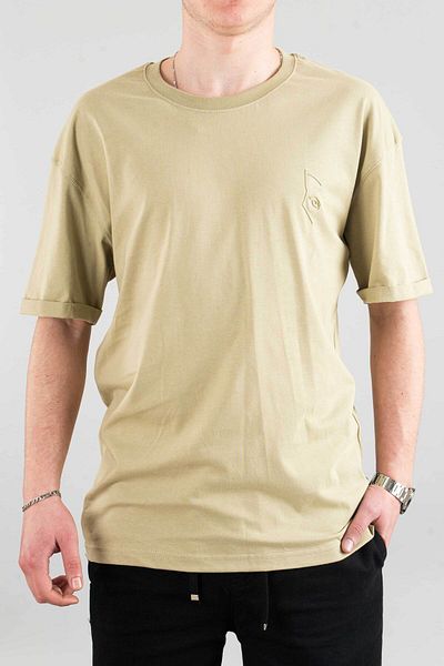 bombe Ανδρικό μπλουζάκι Khaki Basic