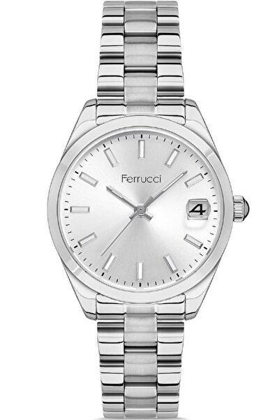 Ferrucci FC.0223 13276M.01 Metalik Gri Kadın Kol Saati