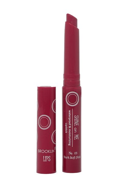 BROOKLIN Lipstick - LIPSTICK SHINE on ME No 03 dark soft pink