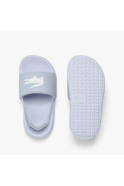 Lacoste Croco 1.0 Bebek Açık Mavi Terlik