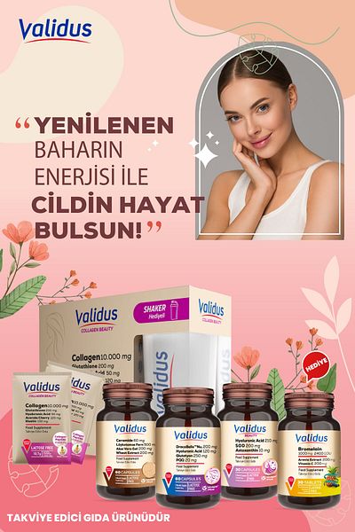 Validus Longevity and Beauty Set - Collagen Dracobelle Ceramide Hyaluronic Acid Bromelain