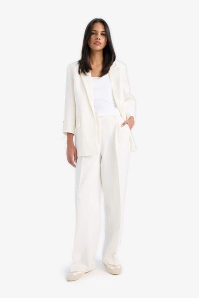 DeFacto New Season Regular Pocket Epaulette Blazer Jacket
