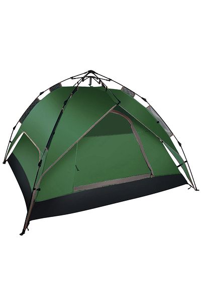 ACTION ONE Cort complet automat Snap, 200X230X140 cm, verde