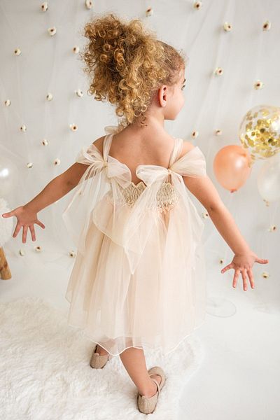 HAUSEkids Φόρεμα για κορίτσι Micaela Dreams 2-5 ετών-Σολομός