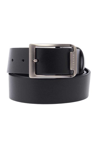Tergan Black Genuine Leather Men's Belt - S1Ek00000360-D62