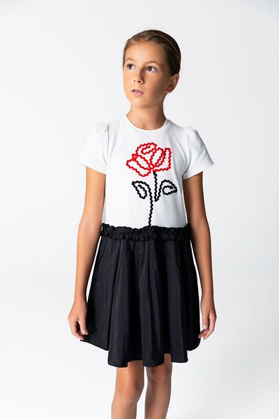 HAUSEkids Φόρεμα 4-12 ετών Premium Flower Girl-εκρού