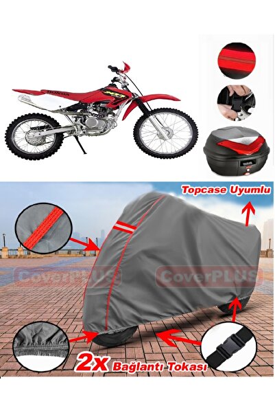 CoverPlus Honda Xr 100 R Rear Case Compatible Motor Tarpaulin Motorcycle Tarp...