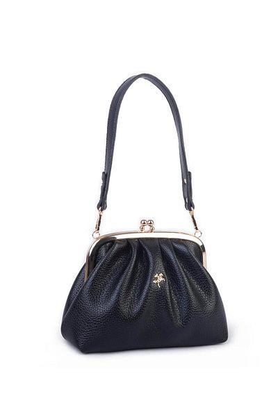 Getcho Teodo Women's Black Scholarship Small Shoulder Bag – Thin Strap, Suitable for Evening Dresses and Night Use