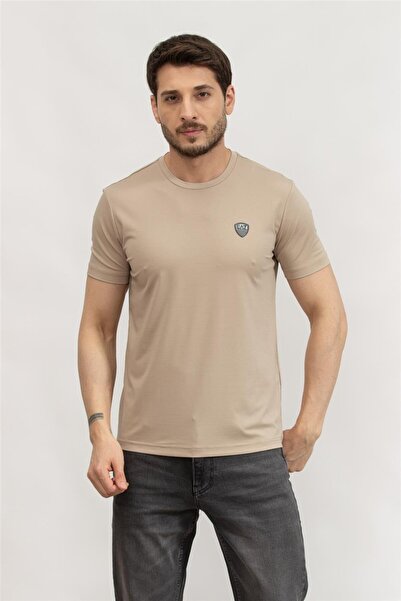 EA7 Чоловіча футболка з вирізом під горло